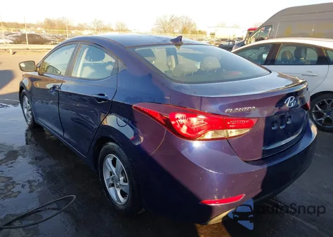2014 Hyundai Elantra Se из США, поврежденный, VIN 5NPDH4AE8EH537012
